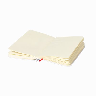 Libreta publicitaria elegante de bolsillo con tapas de cartón 9 x 14 cm