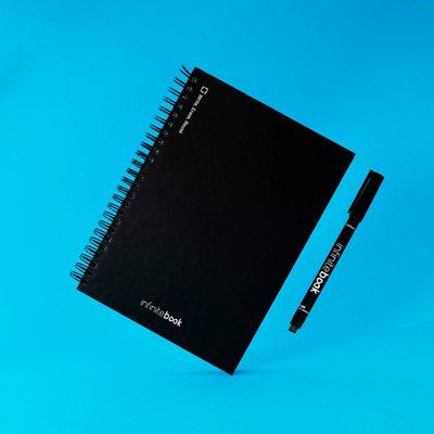 Libreta reutilizable con rotulador