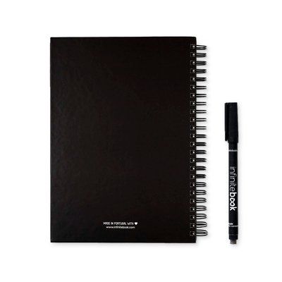 Libreta reutilizable con rotulador