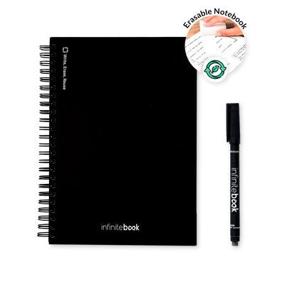 Libreta reutilizable con rotulador
