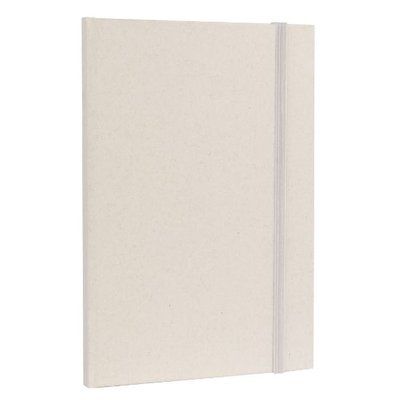 Libreta tamaño A5 cartón reciclado Blanco