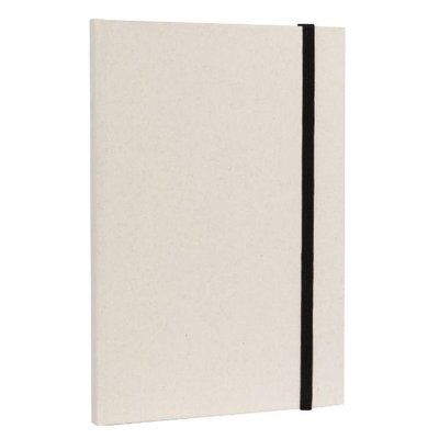 Libreta tamaño A5 cartón reciclado Negro