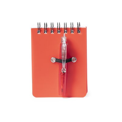 Libretita de 60 hojas con bolígrafo 7 x 9,5 cm