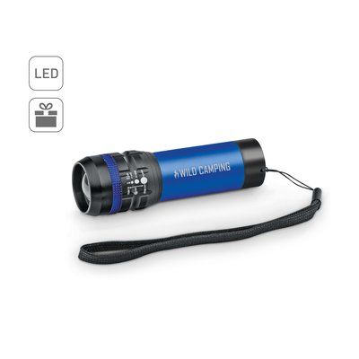 Linterna de aluminio en caja