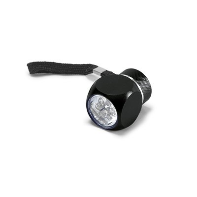 Linterna de aluminio Negro
