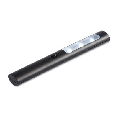 Linterna emergencia coche de 3 LED con imán Negro