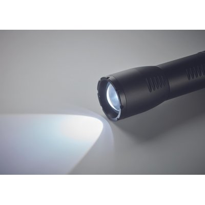 Linterna LED Aluminio 200lm con Zoom