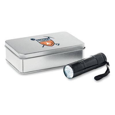 Linterna led en caja de regalo