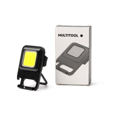 Linterna LED magnética con abridor