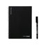 Libreta A5 con anillas a juego Negro