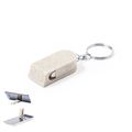 Llavero Eco con Soporte y Limpia Pantallas