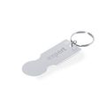 Llavero Moneda de Aluminio Reciclado