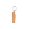 Llavero con tijeras cuchillo y lima inox