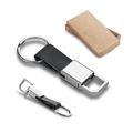 Llavero Metal y PU con Gancho