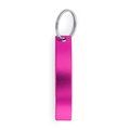 Llavero abridor de aluminio ligero Fucsia