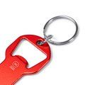 Llavero abridor aluminio con moneda carro