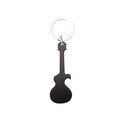 Llavero abridor guitarra de aluminio Neg