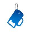 Llavero Abridor Jarra de Aluminio Azul