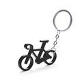 Llavero de aluminio con forma de bicicleta Neg