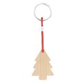 Llavero de bambú navideño Arbol
