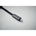 Llavero con cable de carga tipo C