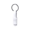 Llavero Cargador MicroUSB/Lightning Bla