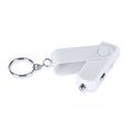 Llavero Cargador USB Coche Blanco