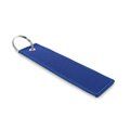 Llavero de cinta de poliéster Azul Royal