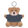 Llavero con osito de peluche Gris