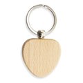 Llavero Corazón Minimal de Madera
