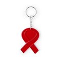 Llavero con lacito solidario Roj