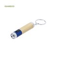 Llavero Linterna LED Bambú y ABS