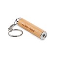 Llavero Linterna LED de Bambú