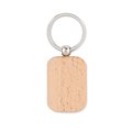 Llavero de Madera Rectangular