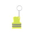 Llavero mini chaleco reflectante PVC