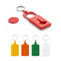 Llavero con Moneda para Carro en ABS