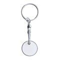 Llavero moneda para carro metálico