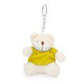 Llavero osito de peluche Amarillo TALLA ÚNICA ADULTO