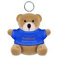 Llavero con osito de peluche personalizado
