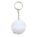 Llavero de pelota de golf con metro