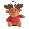 Llavero de peluche Reno Rojo