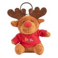 Llavero de peluche Reno