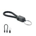 Llavero pulsera con transferencia datos 60W Negro