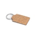 Llavero Rectangular de Corcho