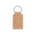 Llavero Rectangular de Corcho