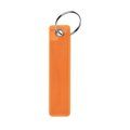 Llavero reflectante de PVC Naranja Fluorescente