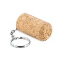 Llavero con Tapón de Corcho