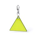 Llavero triangular reflectante