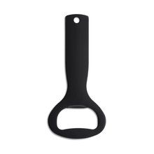 Llavero abridor de aluminio clásico Negro