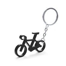 Llavero de aluminio con forma de bicicleta Neg